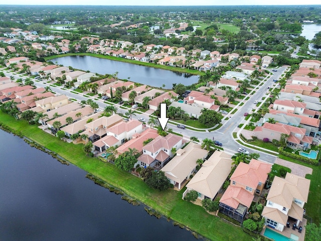 143 Isle Verde Way, Palm Beach Gardens, FL 33418 - aerial overview of property's location with nearby suburban area and a large body of water