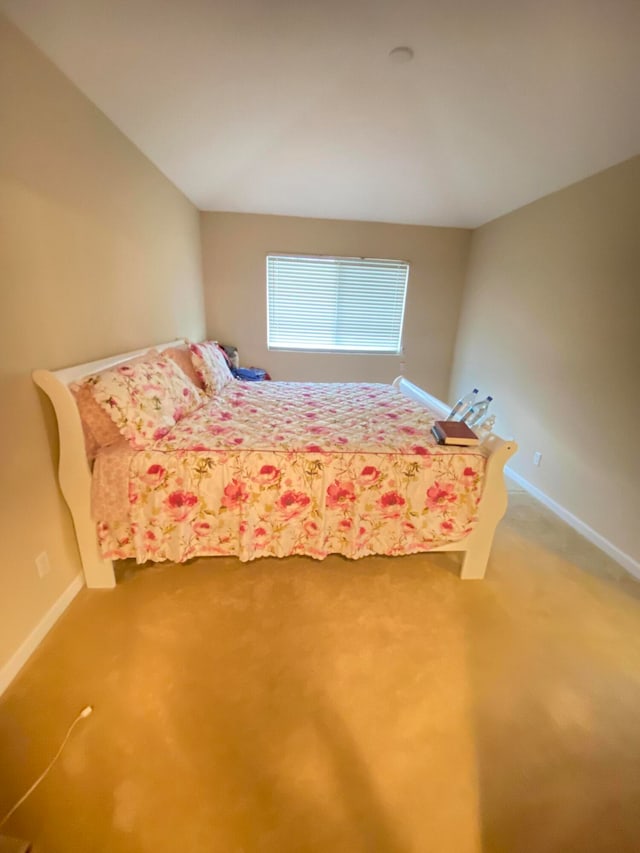 bedroom featuring carpet floors