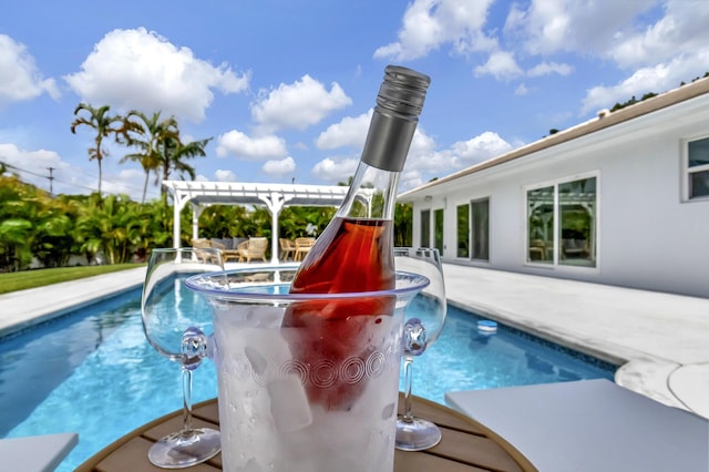 530 NW 14th St, Delray Beach, FL 33444 - swimming pool featuring a pergola