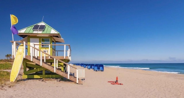 530 NW 14th St, Delray Beach, FL 33444 - water view featuring local beach