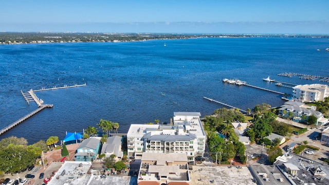 41 SW Seminole St Unit 404, Stuart, FL 34994 - aerial view of property's location with a nearby body of water