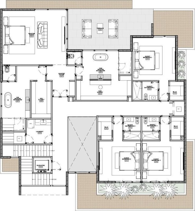 view of layout