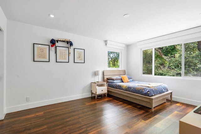 1145 SW 20th St, Boca Raton, FL 33486 - bedroom featuring baseboards and wood finished floors