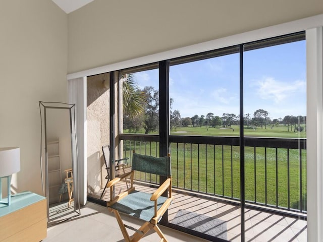 sunroom featuring a healthy amount of sunlight