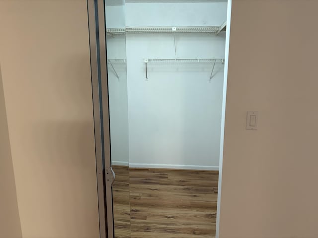 view of closet