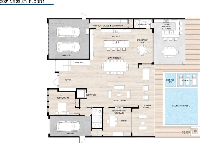 view of layout