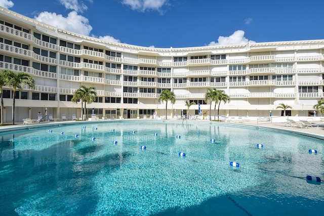 view of pool