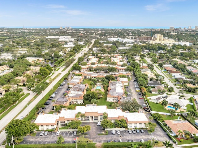 view of aerial view