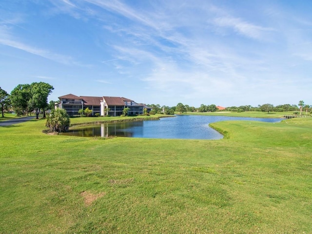 property view of water