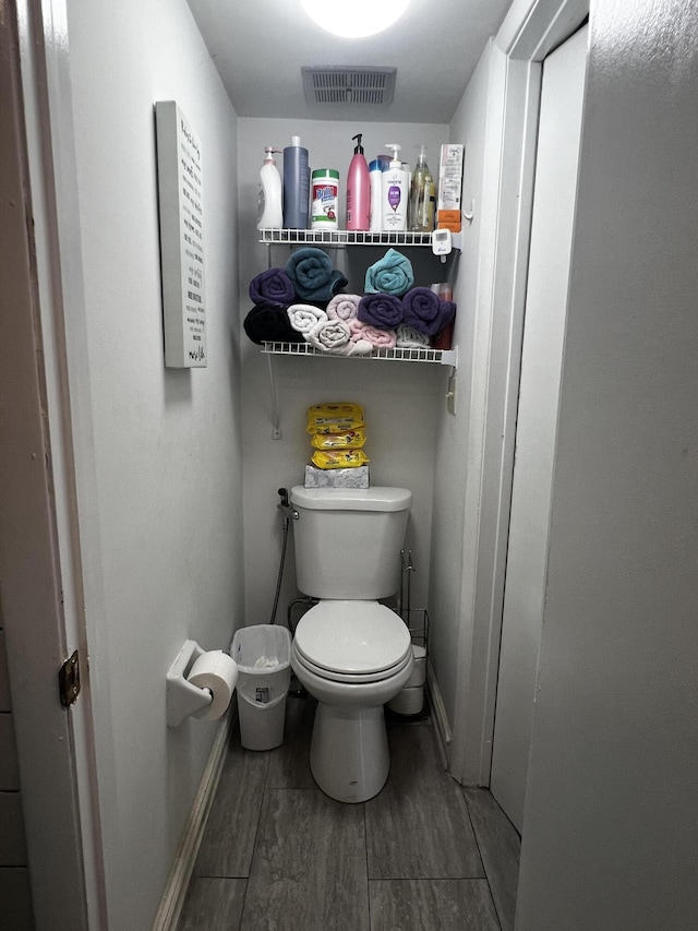 bathroom with toilet