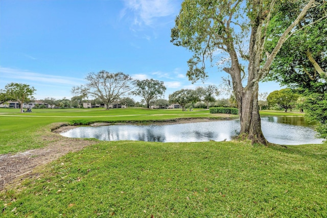 9010 S Lake Dasha Dr, Plantation, FL 33324 - water view featuring a golf course