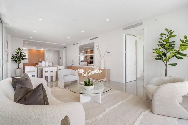 485 E Royal Palm Rd Unit 604, Boca Raton, FL 33432 - living area with recessed lighting and visible vents