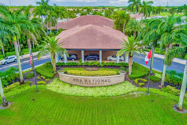 view of birds eye view of property