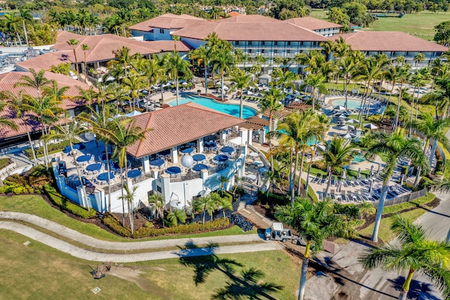 view of birds eye view of property