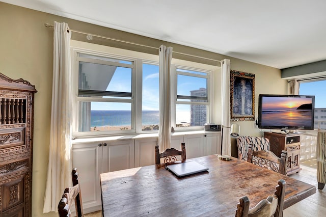 view of dining room