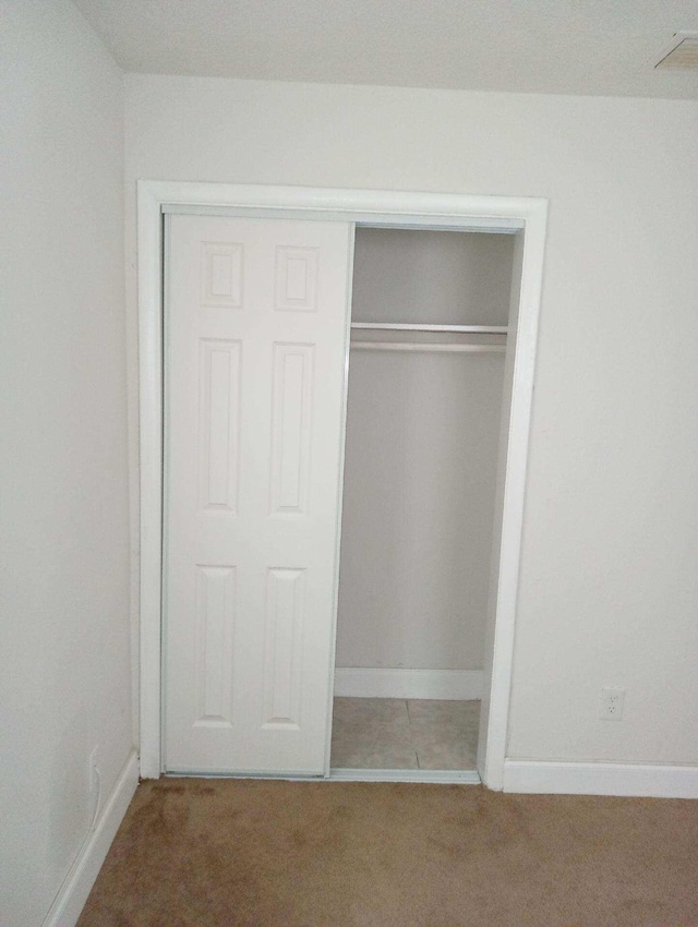 view of closet