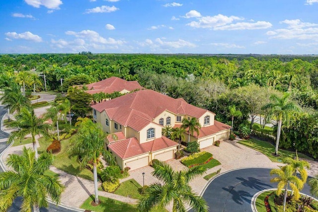 view of birds eye view of property