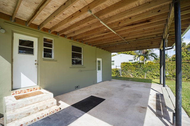 view of patio / terrace