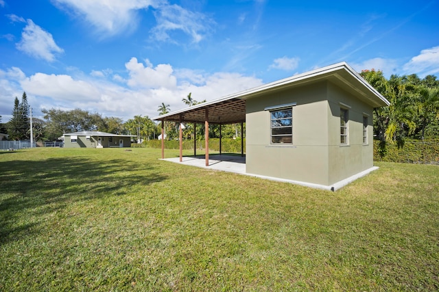 exterior space featuring a patio