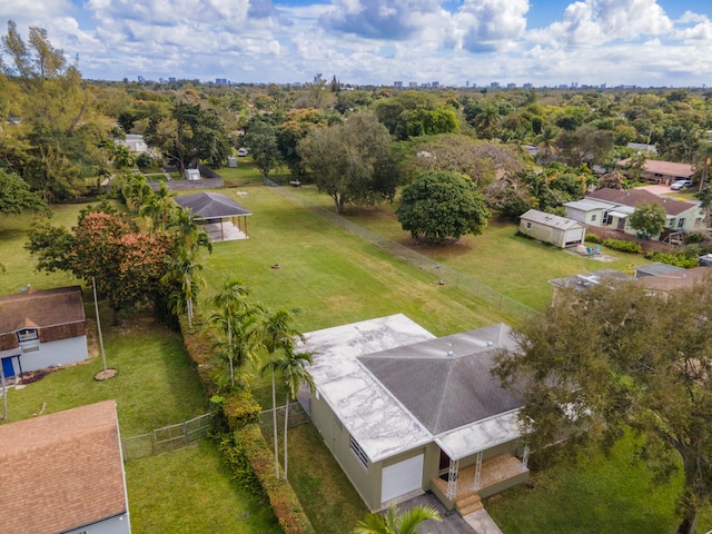 view of drone / aerial view