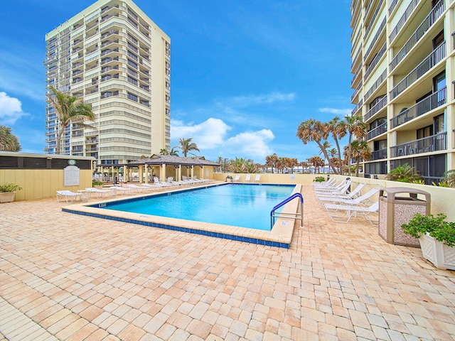 view of swimming pool