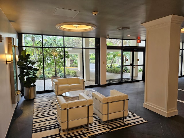 view of community lobby