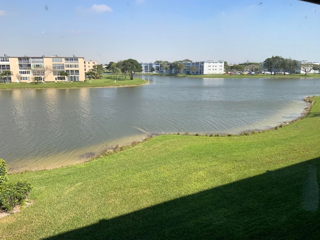 view of water feature