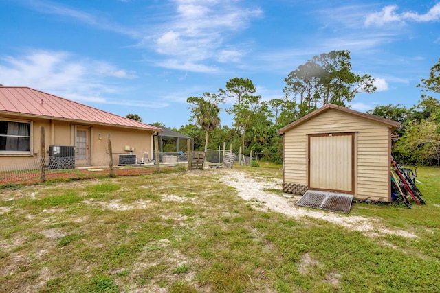 17891 N 86th St N, The Acreage, FL 33470 - view of yard with cooling unit