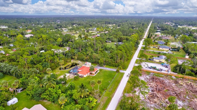 17891 N 86th St N, The Acreage, FL 33470 - aerial view of property and surrounding area with a heavily wooded area