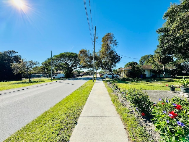 view of street