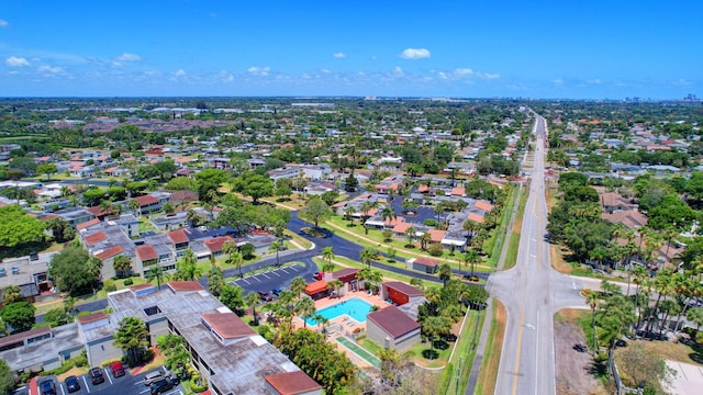 view of aerial view