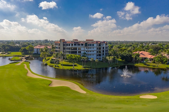 view of home's community featuring a water view