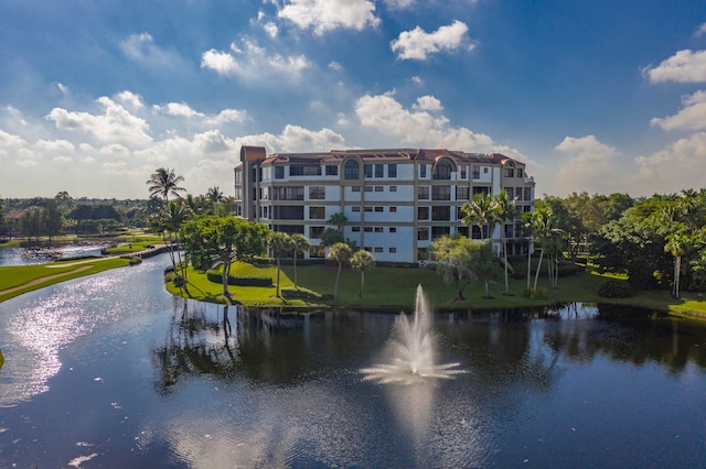 property view of water