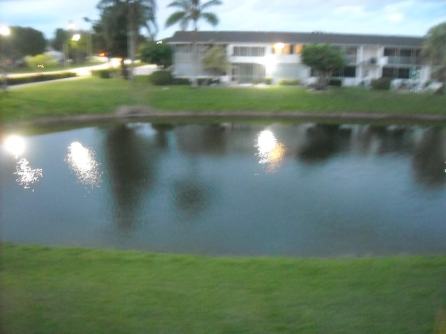 view of property view of water