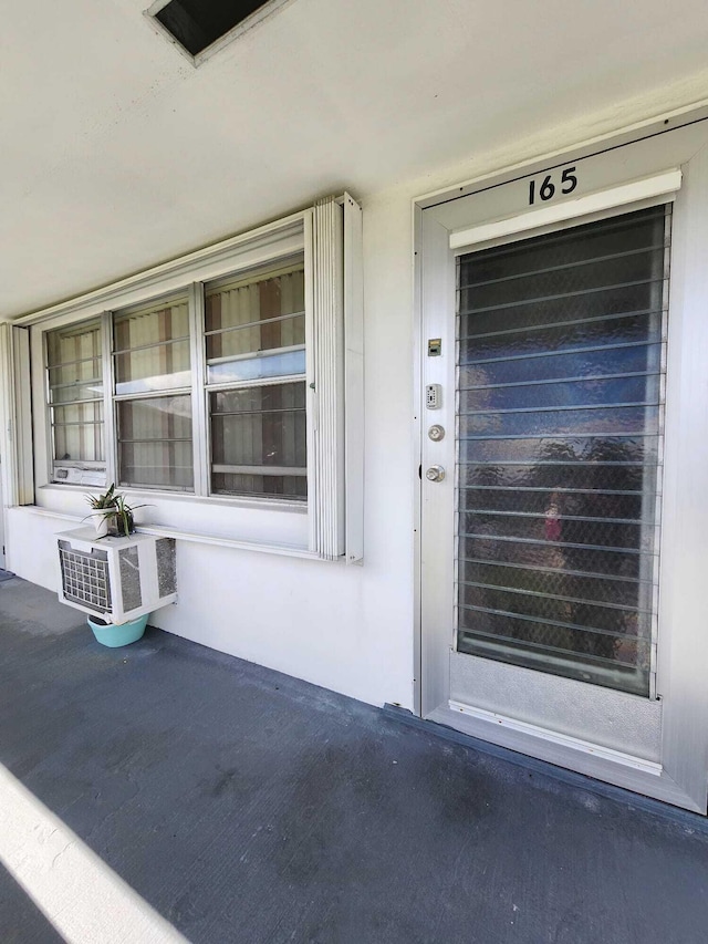 view of property entrance