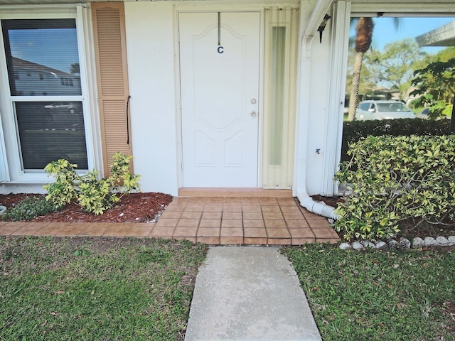 view of property entrance