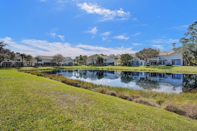 water view featuring a residential view