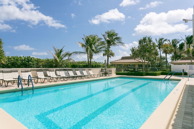 view of swimming pool