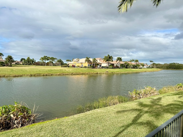 view of water feature