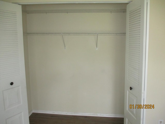 view of closet