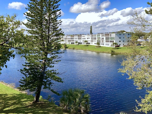 property view of water