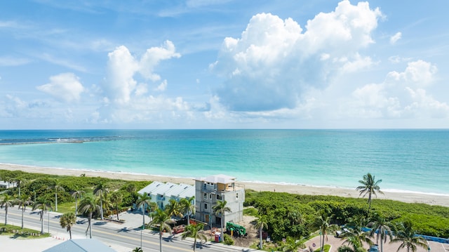 water view with a beach view