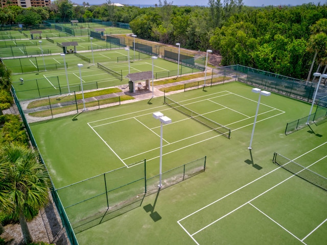 view of sport court