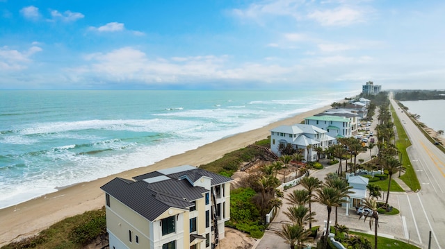 water view featuring a view of the beach