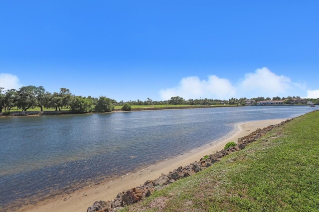 property view of water