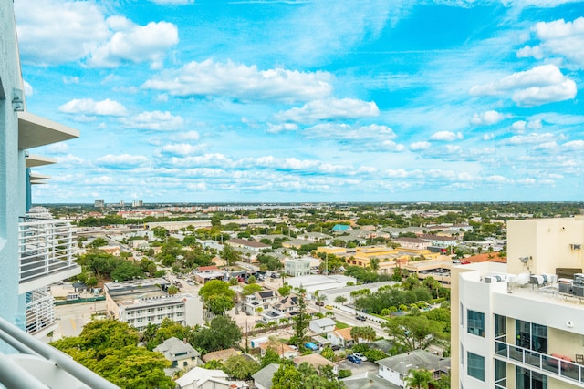 view of aerial view