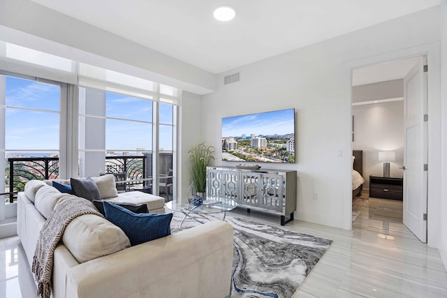 view of living room