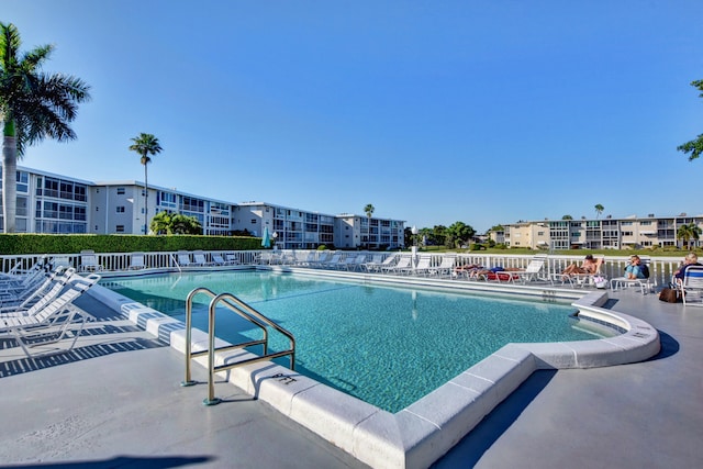 view of pool