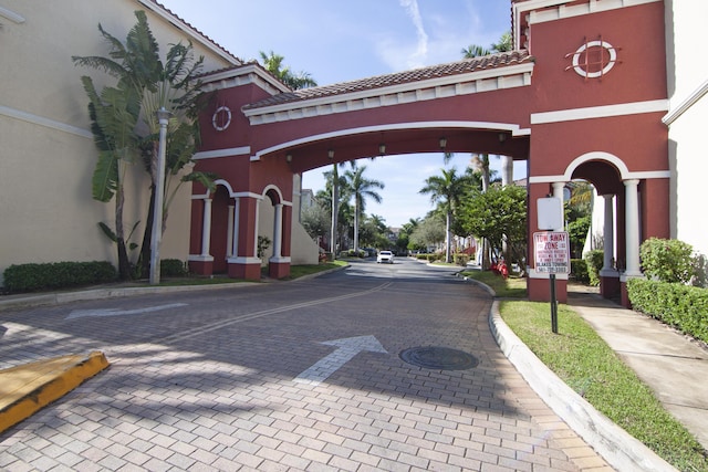 view of street