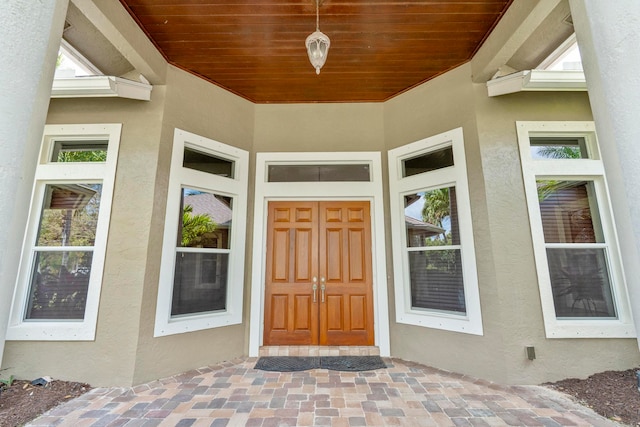 view of entrance to property